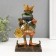 Souvenir Polystone with the clock "Jabius King" 25x15.3x8 cm