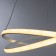 Swing chandelier, 162W LED, 3000-6000K, 9100LM, white color