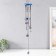 Wind music metal, plastic "from the evil eye" 5 tubes, eyes 60 cm