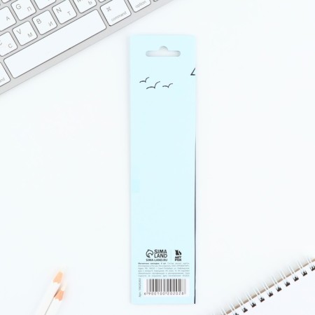 Magnetic bookmarks 4 pcs in the Corgi postcard-6