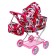 Stroller for dolls, universal, with a basket, with a bag