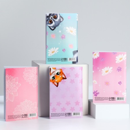 Notepad A6, 32 liters “From March 8. Animals »A set of 4 pcs. in the package-21