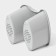 Diningral dryer, 2 compartments, 17 × 15.2 × 16 cm, color gray color