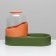 Autonomouser for animals 2.5 l, green-orange