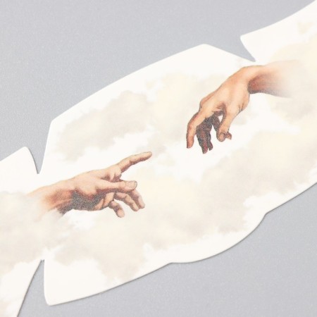 Tattoo on the body color "Fresh. Angels" 16x5 cm-2