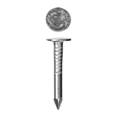 Nails with a large secret head "bison master", 3 × 25 mm, galvanized, in a package of 5 kg
