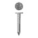 Nails with a large secret head "bison master", 3 × 25 mm, galvanized, in a package of 5 kg