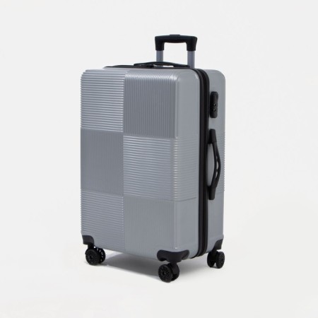 Middle suitcase 24 "Code lock, silver color-2