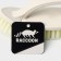 Brush Iron Double Raccoon Breeze, 18.5 × 5.8 × 8.5 cm, pile 2.7 cm