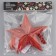 LED top for the Christmas tree "Red" 22 cm, 30 LED, wire 2 meters, 220 V, glow red glow