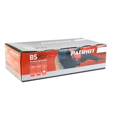 Brash-Machine Patriot BS909, 1300 W, 900-3200 rpm, 120 mm brush-10