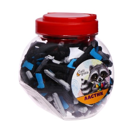 Figure eraser "Pistol", mix-6