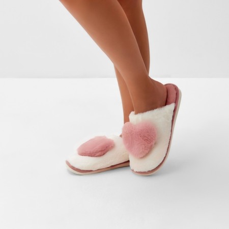 Women's slippers, size 36-37, pink color-3