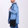Male bag, black color