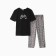 Pajama men's kaftan "Game" size 56, black