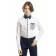 Surchachka upper for boys, height 128 cm, white color