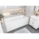 Acrylic bathtub Santek "Casablanca" M 150x70 cm, rectangular, white