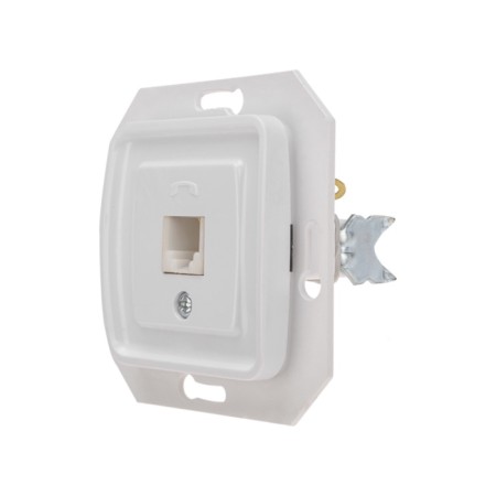 Telephone outlet kranz rj11 s/y fur. Bel KR-78-0222-1