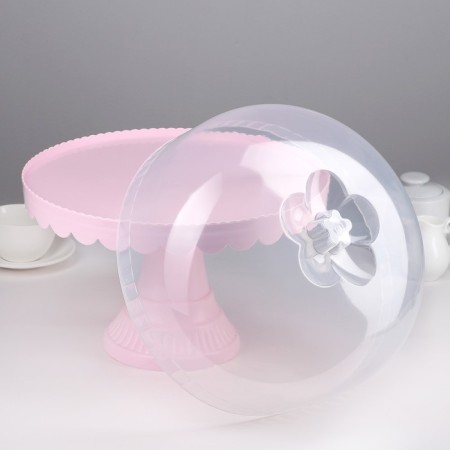 Cake with a lid, 32.5 × 32.5 × 34 cm, color mix-3
