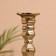 Antik candlestick 22 cm, aluminum