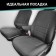 Autorekhly for Hyundai Solaris, 2010-2017, sedan, rear row 40/60, jacquard