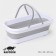 Bucket for cleaning folding Raccoon, 17 l, 55 × 25 × 20 cm, bottom 45 × 15 cm, white color