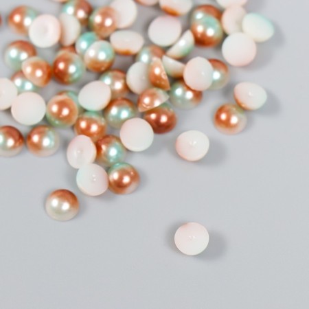 Decor "Persian-blue gradient" d = 6 mm 10g 200 pcs 5x2.5 cm-2