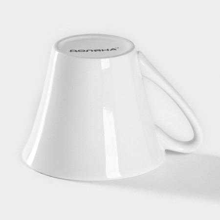Mug ceramic shade Coffee Break, 180 ml, white color-2