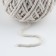 Weaving cord, cotton, d = 3 mm, 50 m, white color
