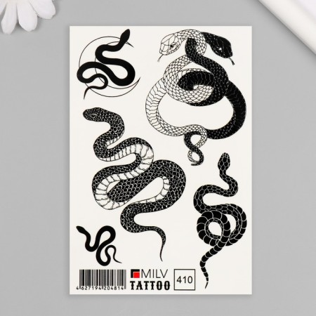 Tattoo on the body "h/b snake" 10x15 cm