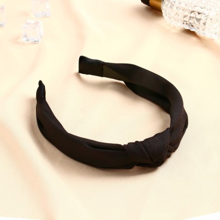 Hair cap "Amata" Classic, 3 cm, black