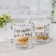 Glass mug "Wishes", 200 ml, inscription mix