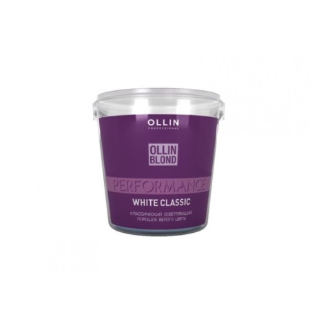 Linking powder OLLIN Professional Blond Performance White Classic, 500 g