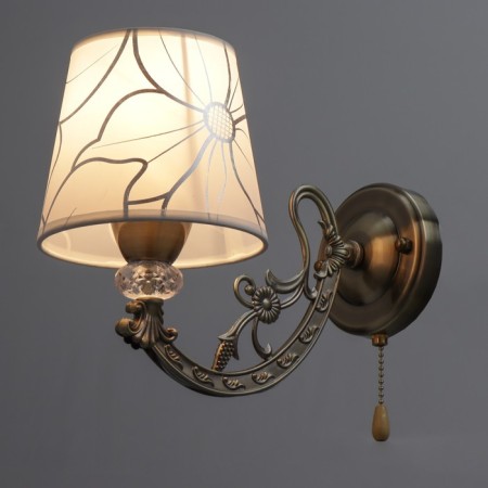 Bra "Virginia" 1x40W E14 bronze 20x15x30 cm.-2