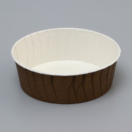 Muffin baking uniform, brown, 13.6 x 5 cm-1