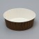 Muffin baking uniform, brown, 13.6 x 5 cm