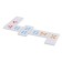 Domino bilateral "road signs", plastic, 28 details
