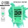 Holi paint, mint color
