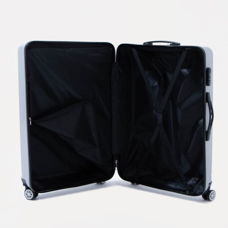 Big suitcase 28 ", code castle, silver color-8