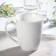 Porcelain mug Wilmax, 380 ml, white color
