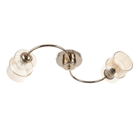 Fox chandelier 2he27 40W gold 46x20x27 cm