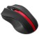 Mouse call 615MW Black/Red optical (1200DPI) wireless USB for laptop (3but)