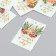 Cardboard "Happiness in the New Year" set of 10 pcs (5 types) 4x6 cm