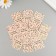 Cardboard Biro "Made with Love", paper, set of 10 pcs (5 types) 4x6 cm