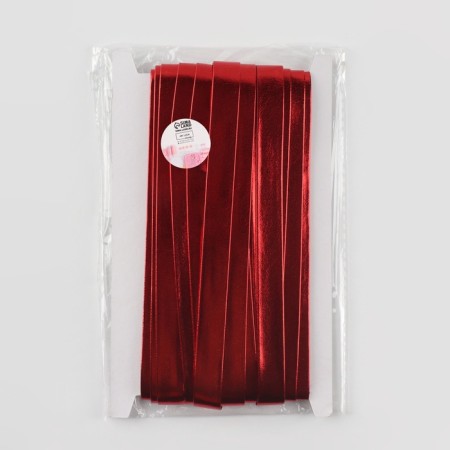 Stroke, leatherette, 15 mm × 10 ± 1 m, red color-2