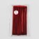 Stroke, leatherette, 15 mm × 10 ± 1 m, red color