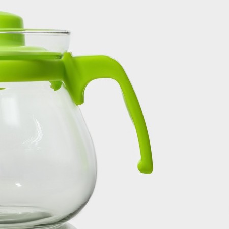 Teapot Glass Hot Dolyana "Frog", 750 ml-3