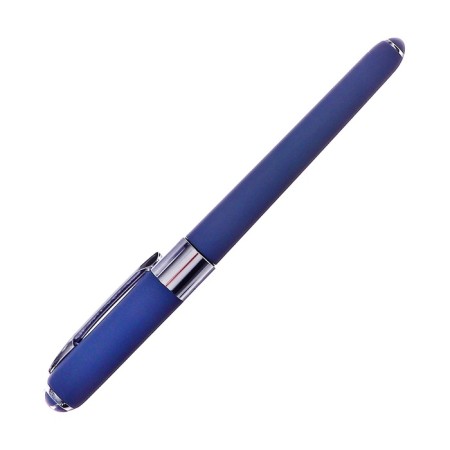 Monaco handle dark blue navy case, accessories silver, ball 0.5 mm, (blue)-2