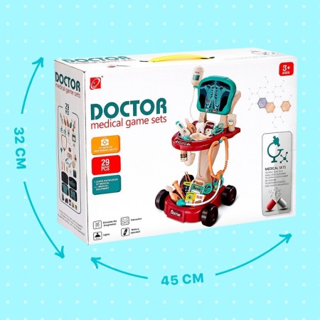 Game set "Doctor" with accessories, 29 items-5