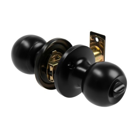 Latch 1303, with a key, matte black color-2